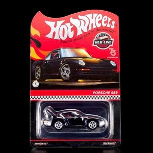 Hot wheels RLC Porsche 959 Black